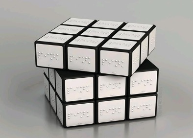 Braille Rubik Cube